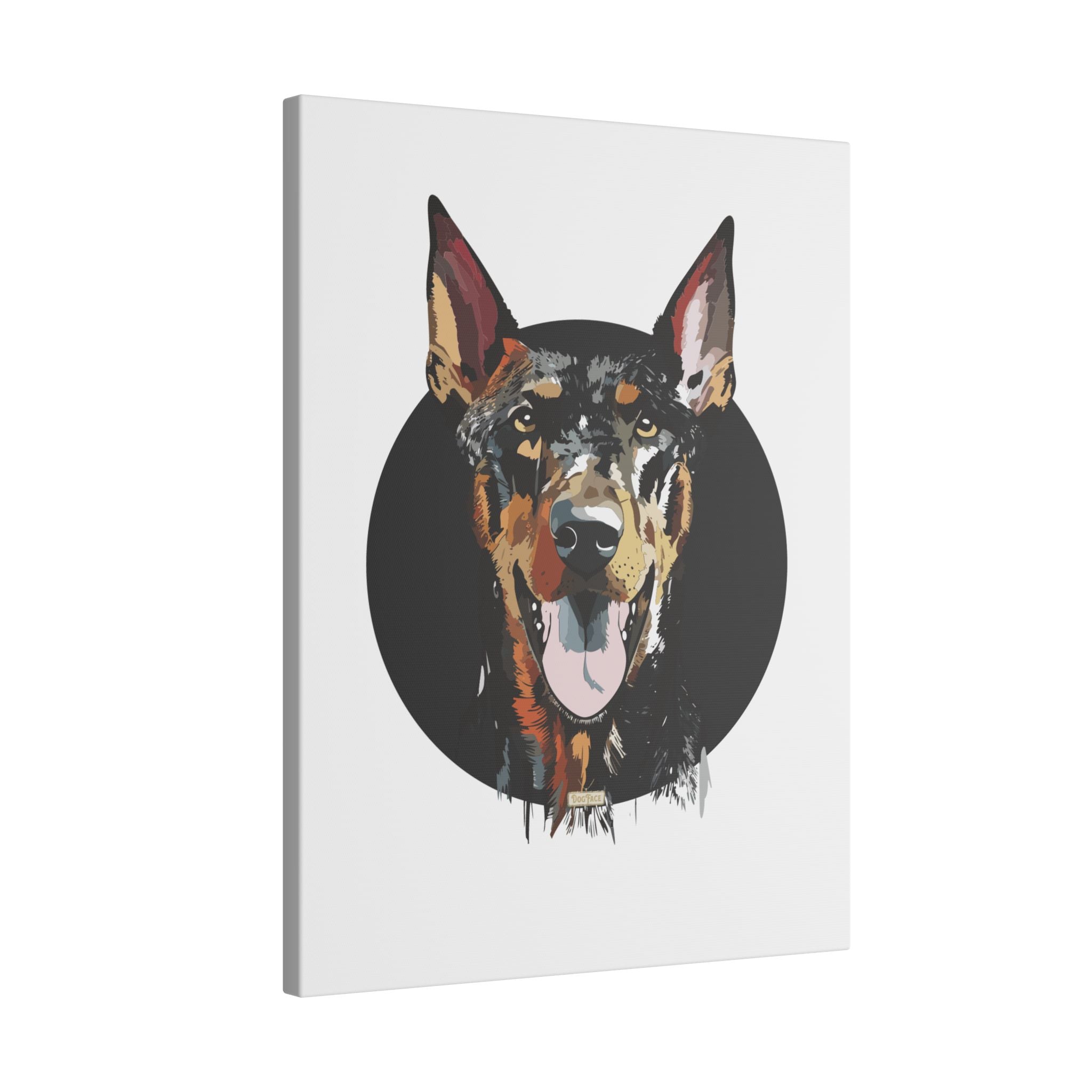 Doberman Pinscher #2 Giclée Print on Canvas