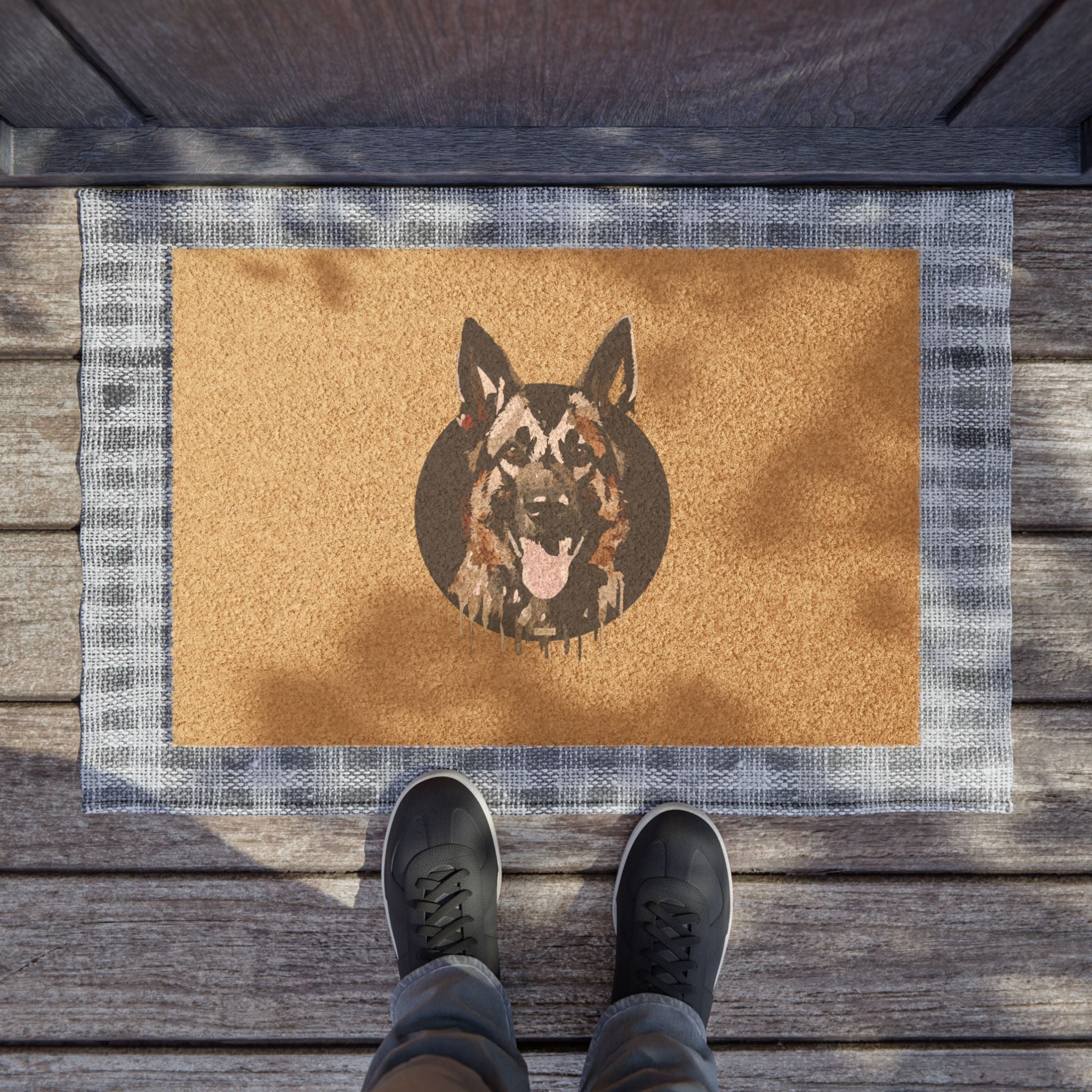 German Shepherd #1 Doormat