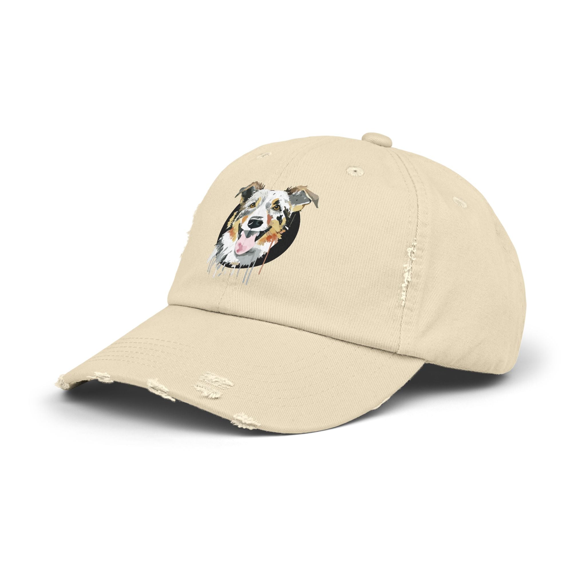 Border Collie #2 Distressed Cap