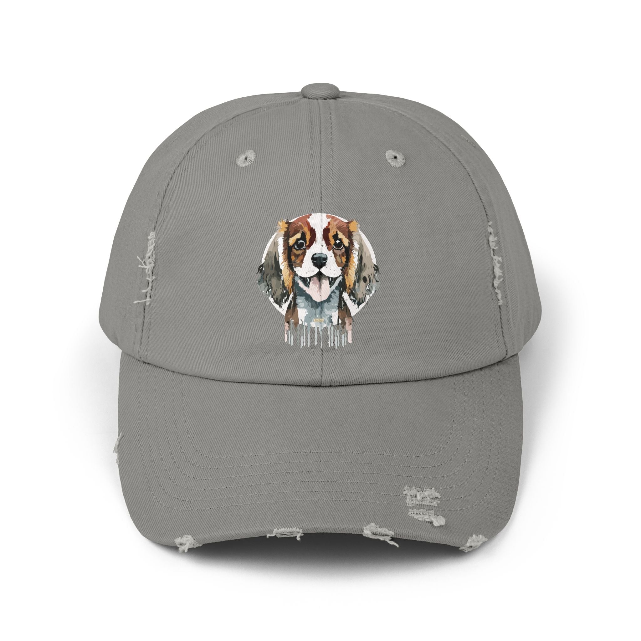 Cavalier King Charles #2 Distressed Cap