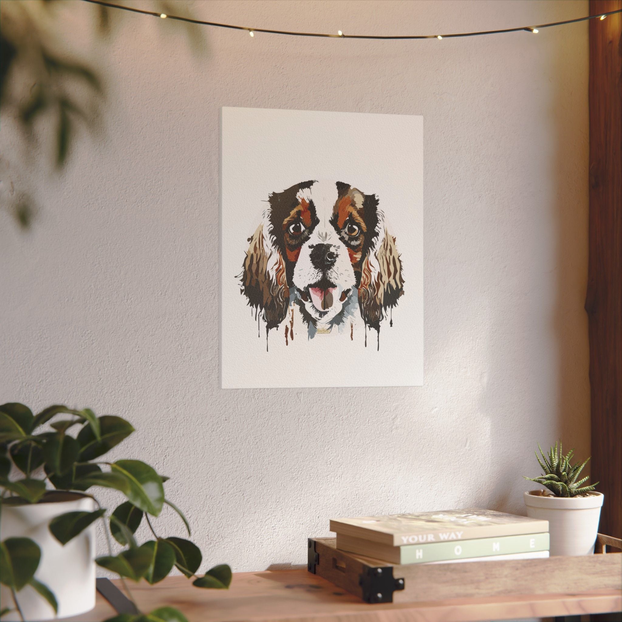 Cavalier King Charles Spaniel #1 Giclée Print on Canvas