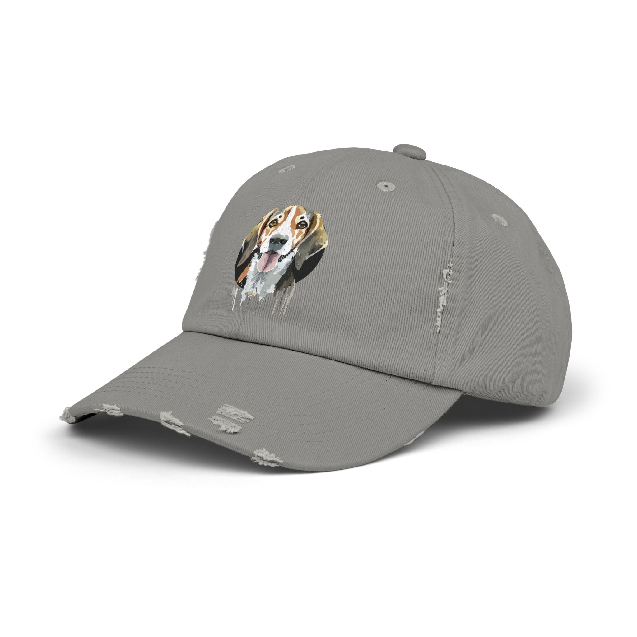 Beagle #1 Distressed Cap