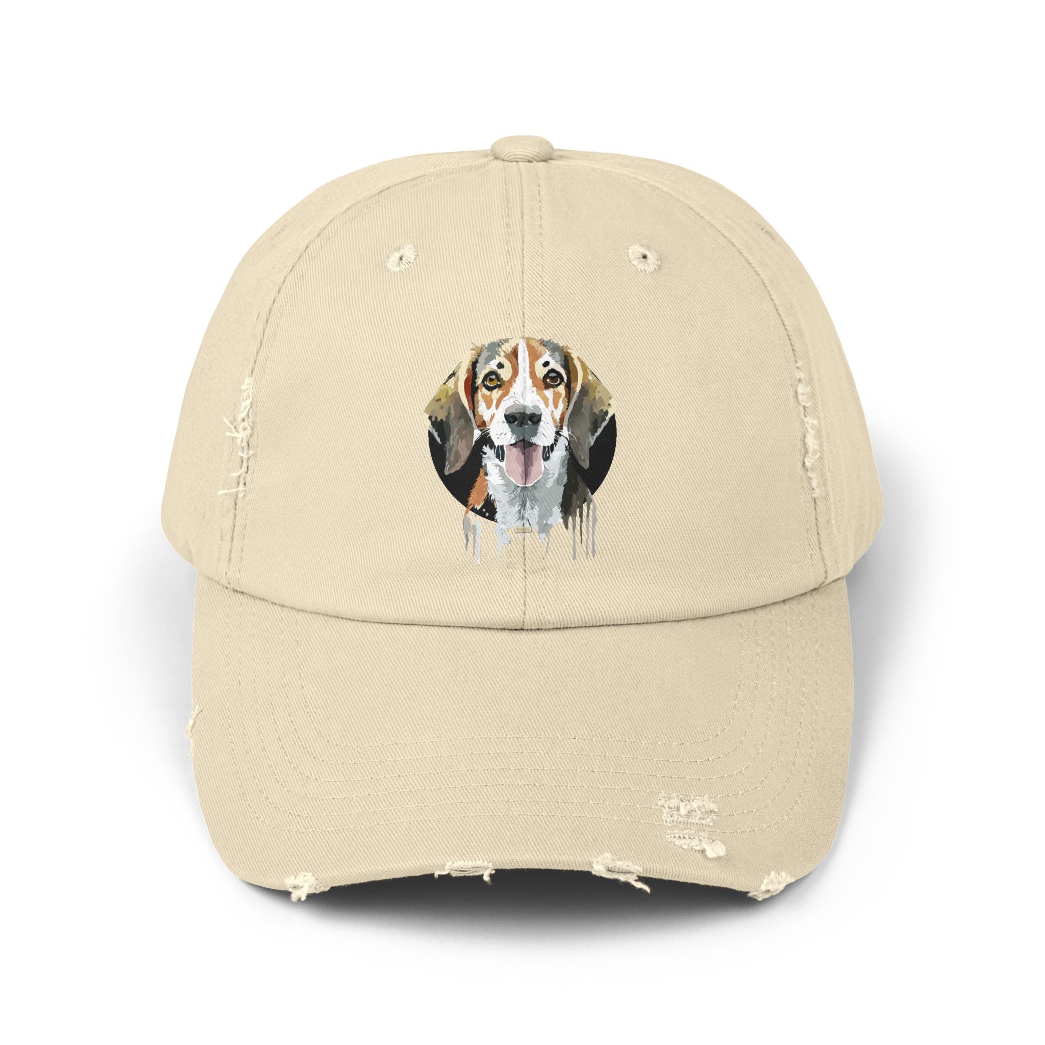 Beagle #1 Distressed Cap