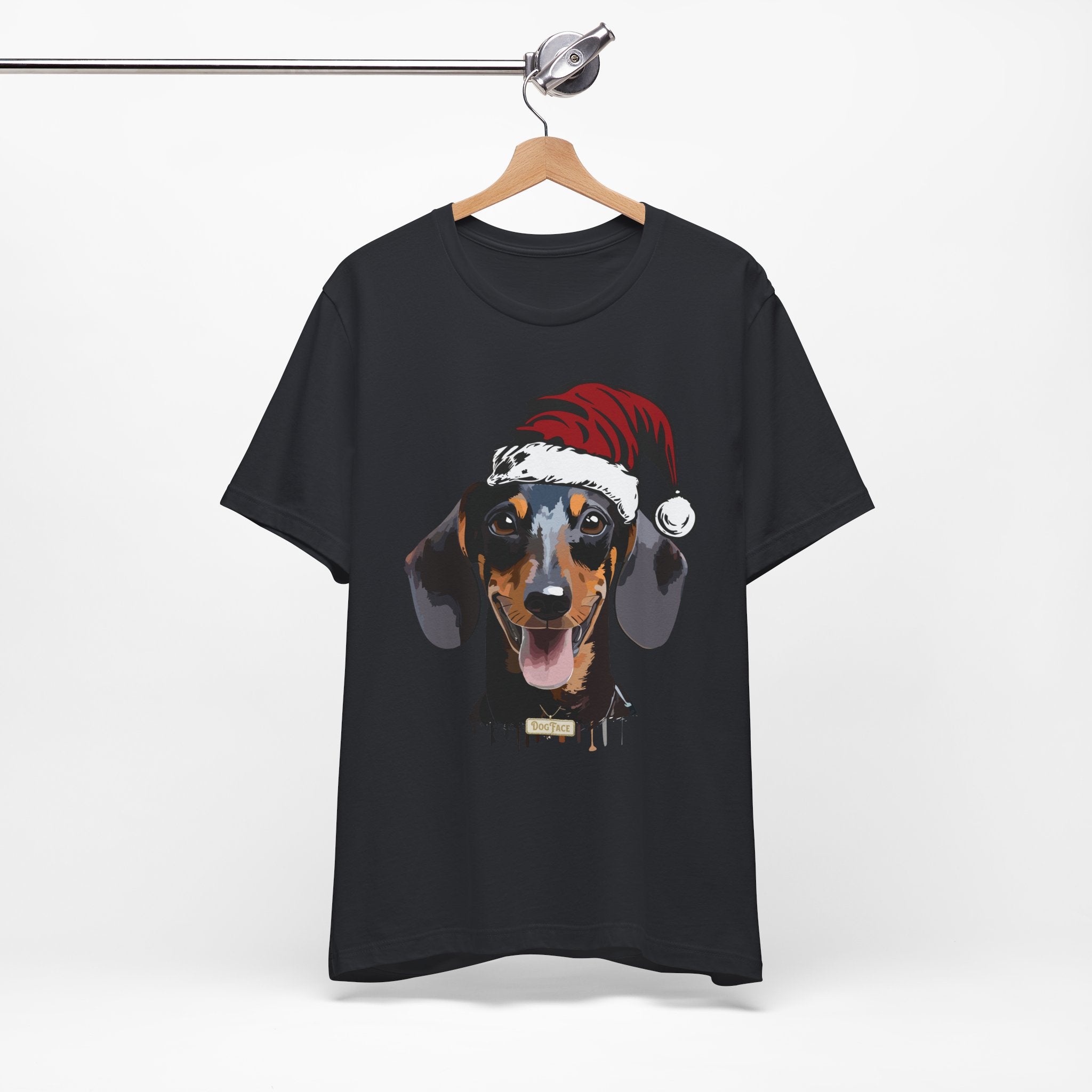 Santa Dachshund #1 T-Shirt