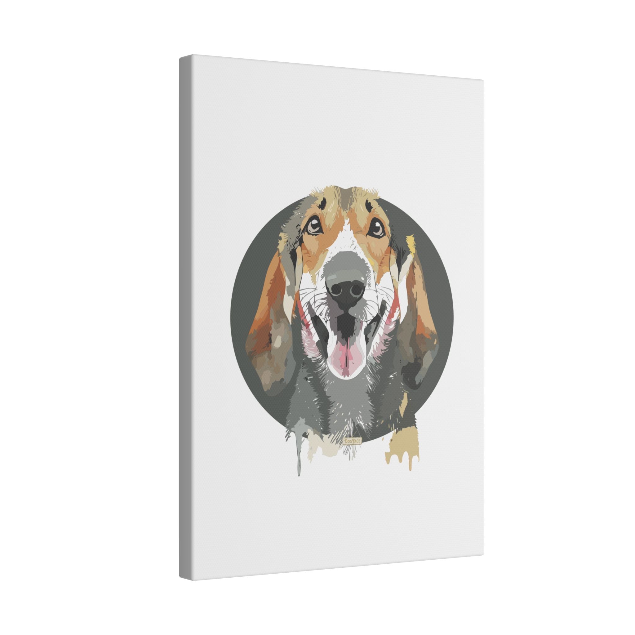 Bloodhound #1 Giclée Print on Canvas