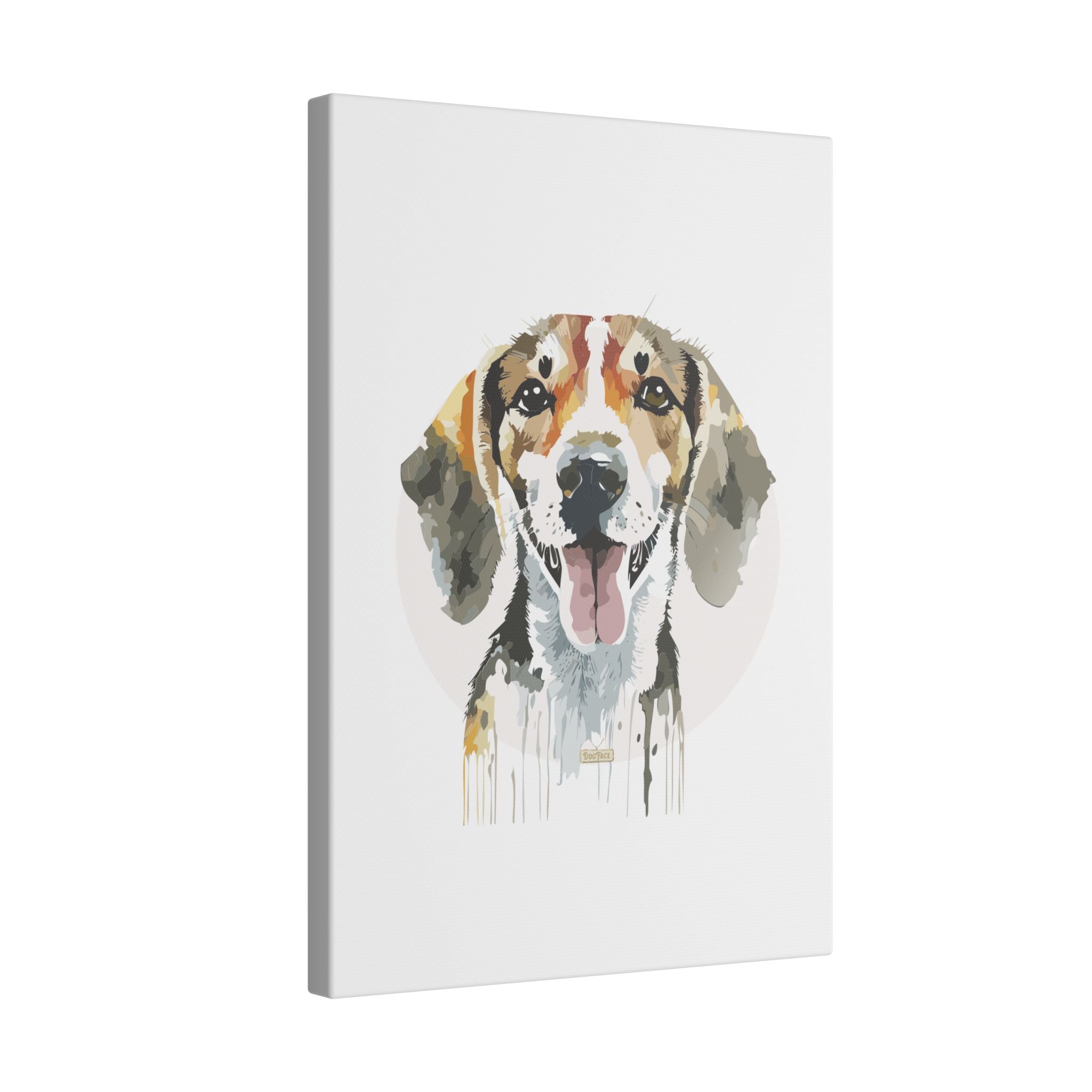 Beagle #2 Giclée Print on Canvas