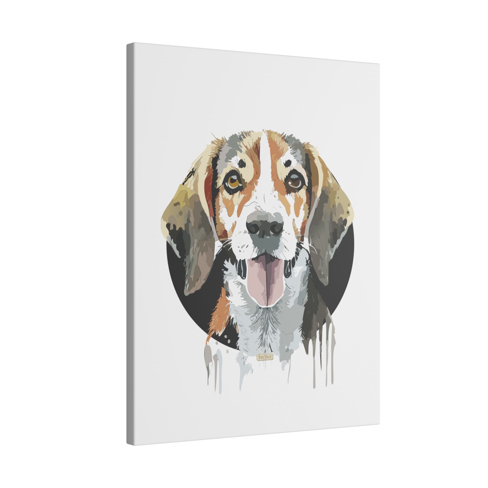 Beagle #1 Giclée Print on Canvas