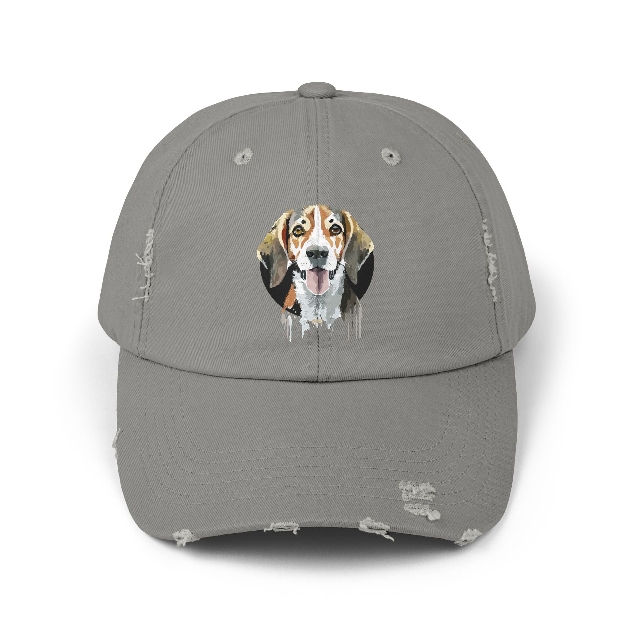 Beagle #1 Distressed Cap