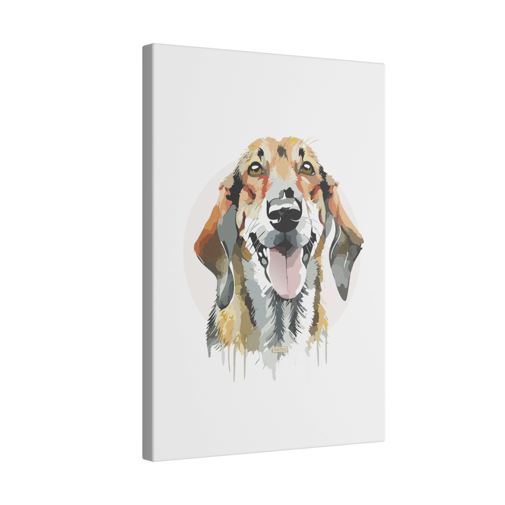 Bloodhound #2 Giclée Print on Canvas