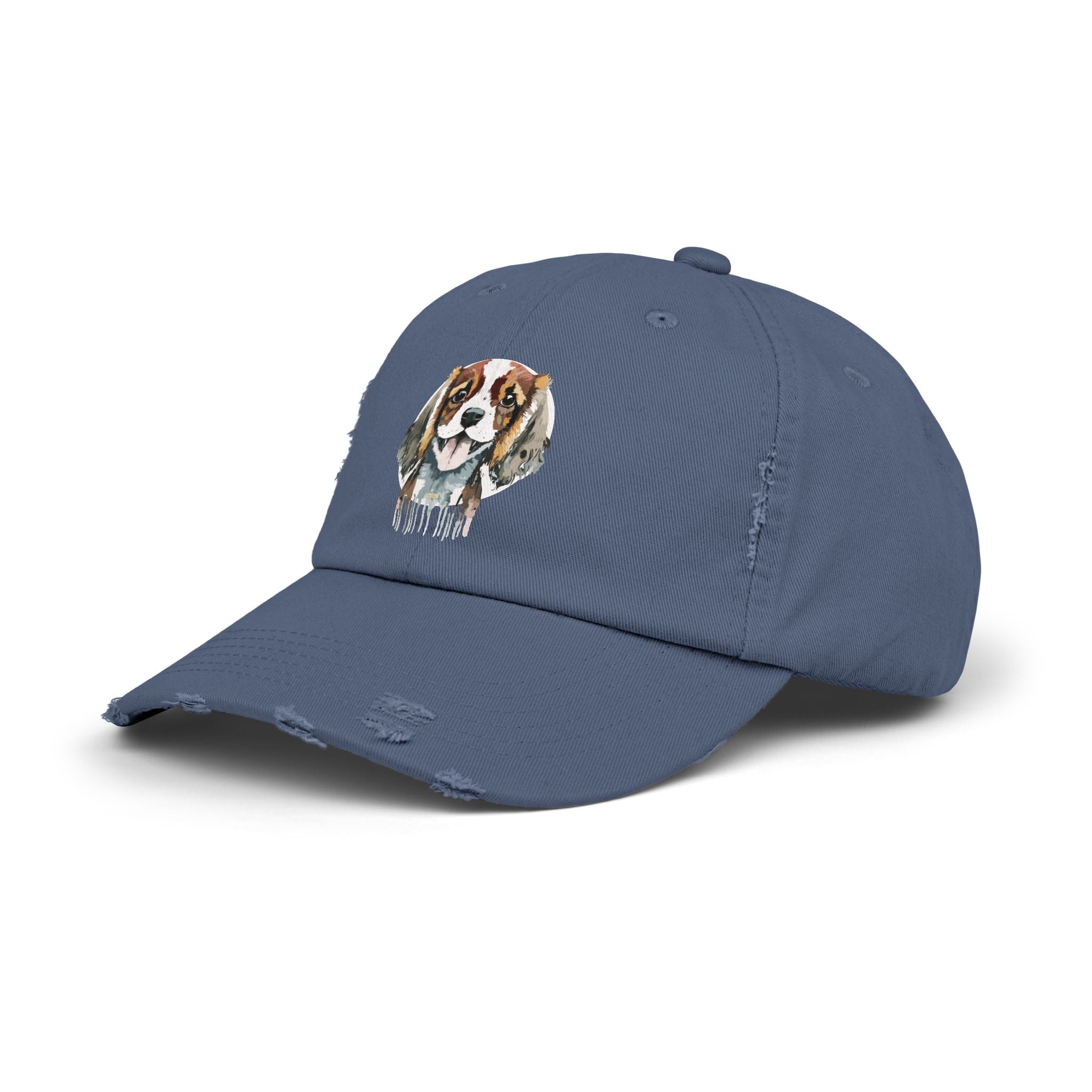 Cavalier King Charles #2 Distressed Cap