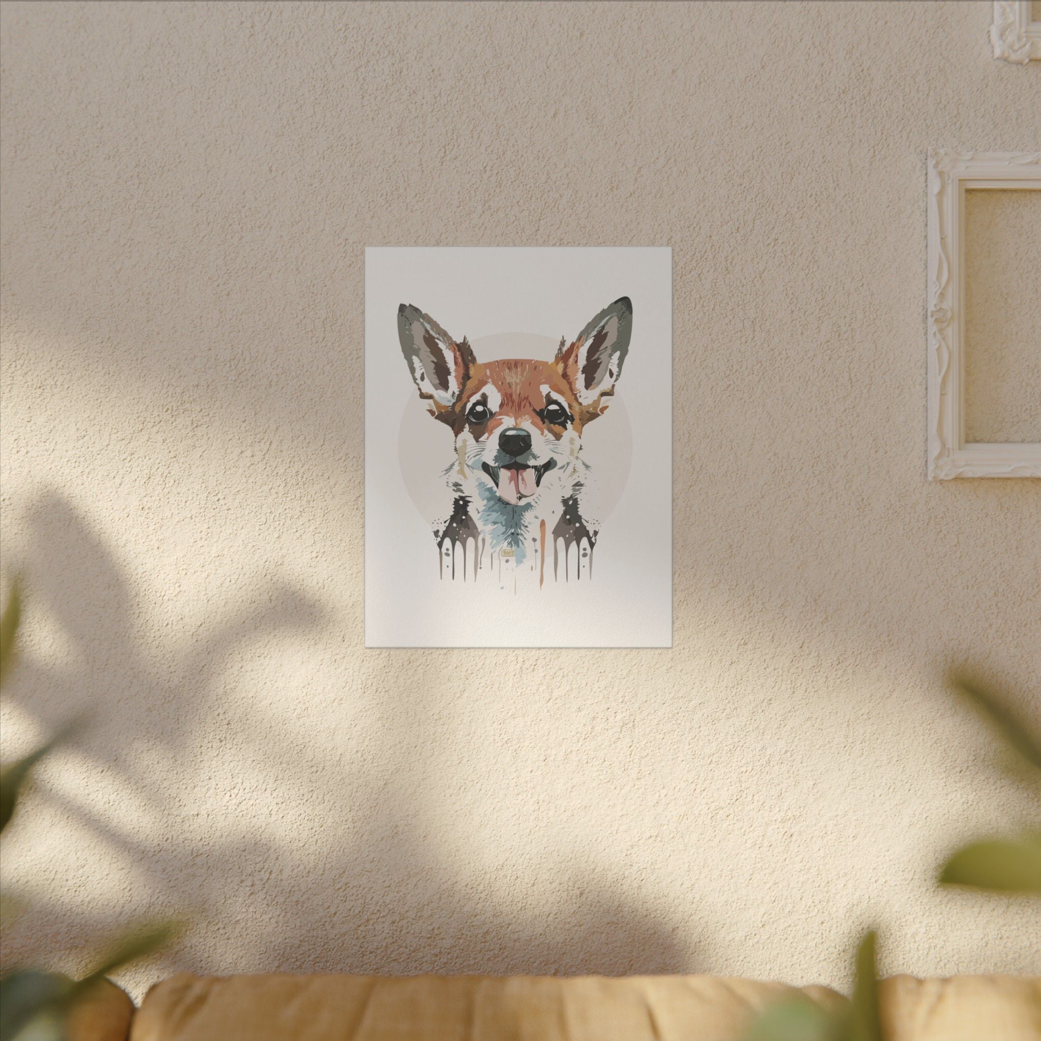 Chihuahua #2 Giclée Print on Canvas