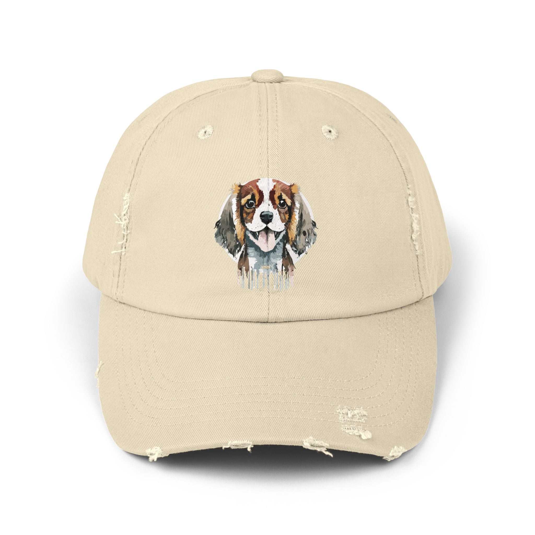 Cavalier King Charles #2 Distressed Cap