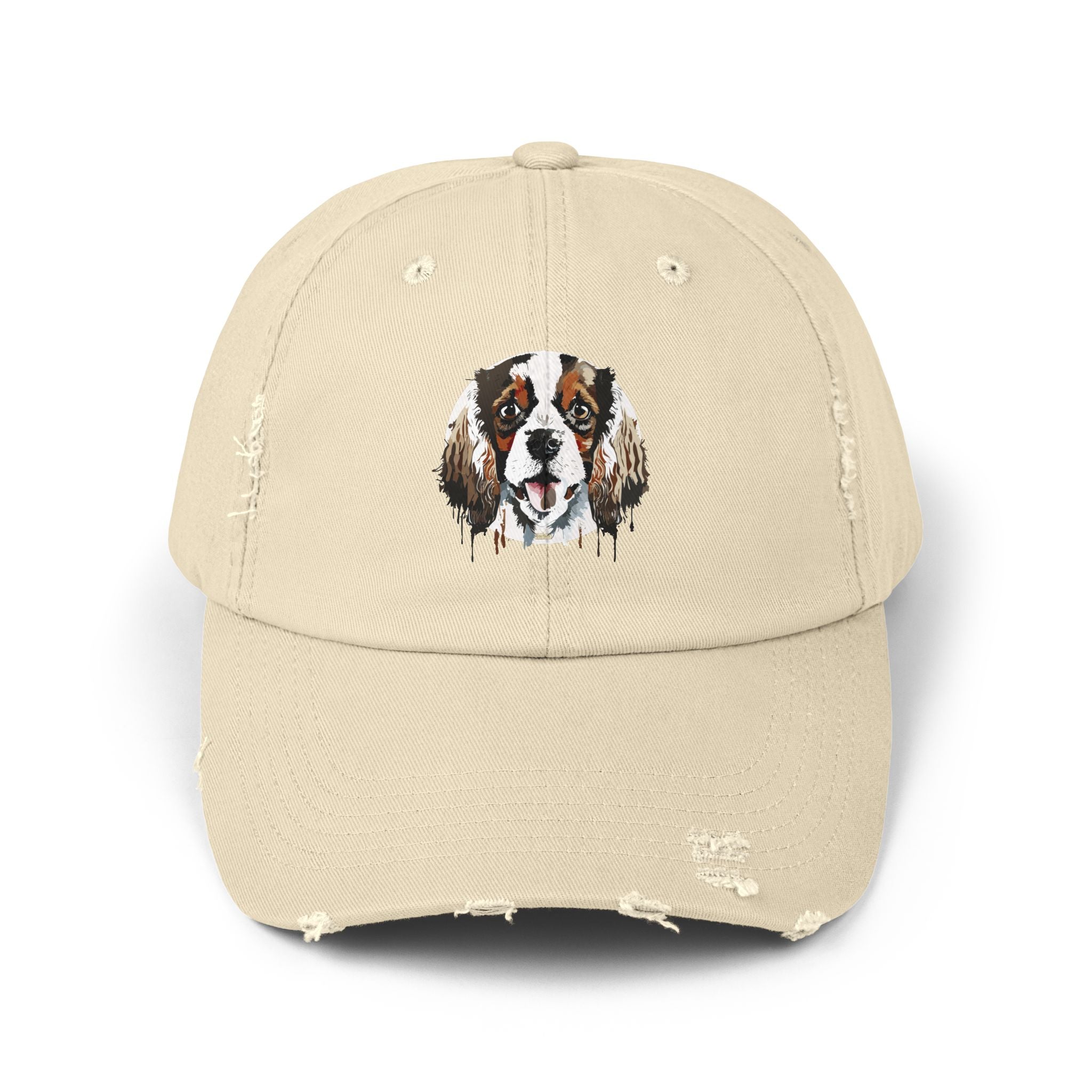 Cavalier King Charles #1 Distressed Cap