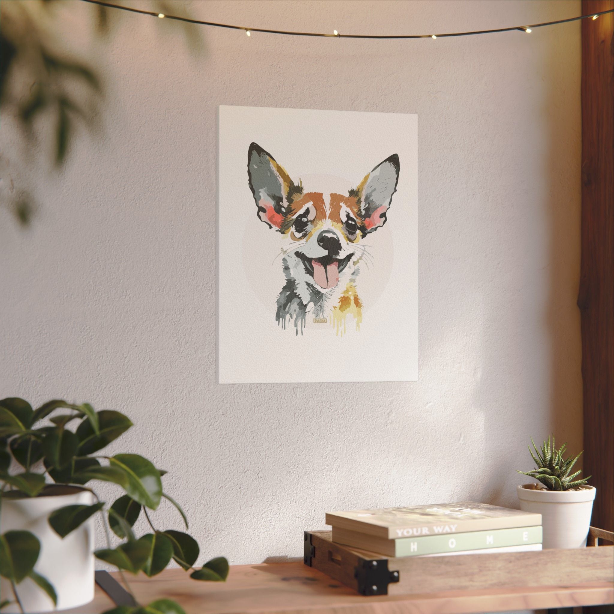 Chihuahua #1 Giclée Print on Canvas