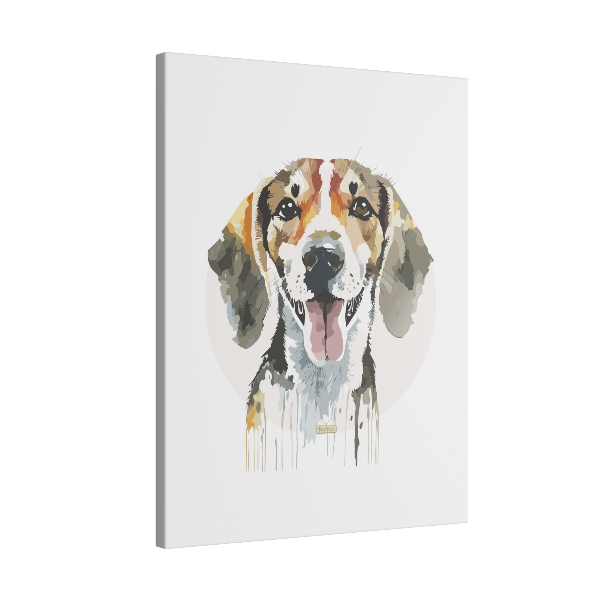 Beagle #2 Giclée Print on Canvas