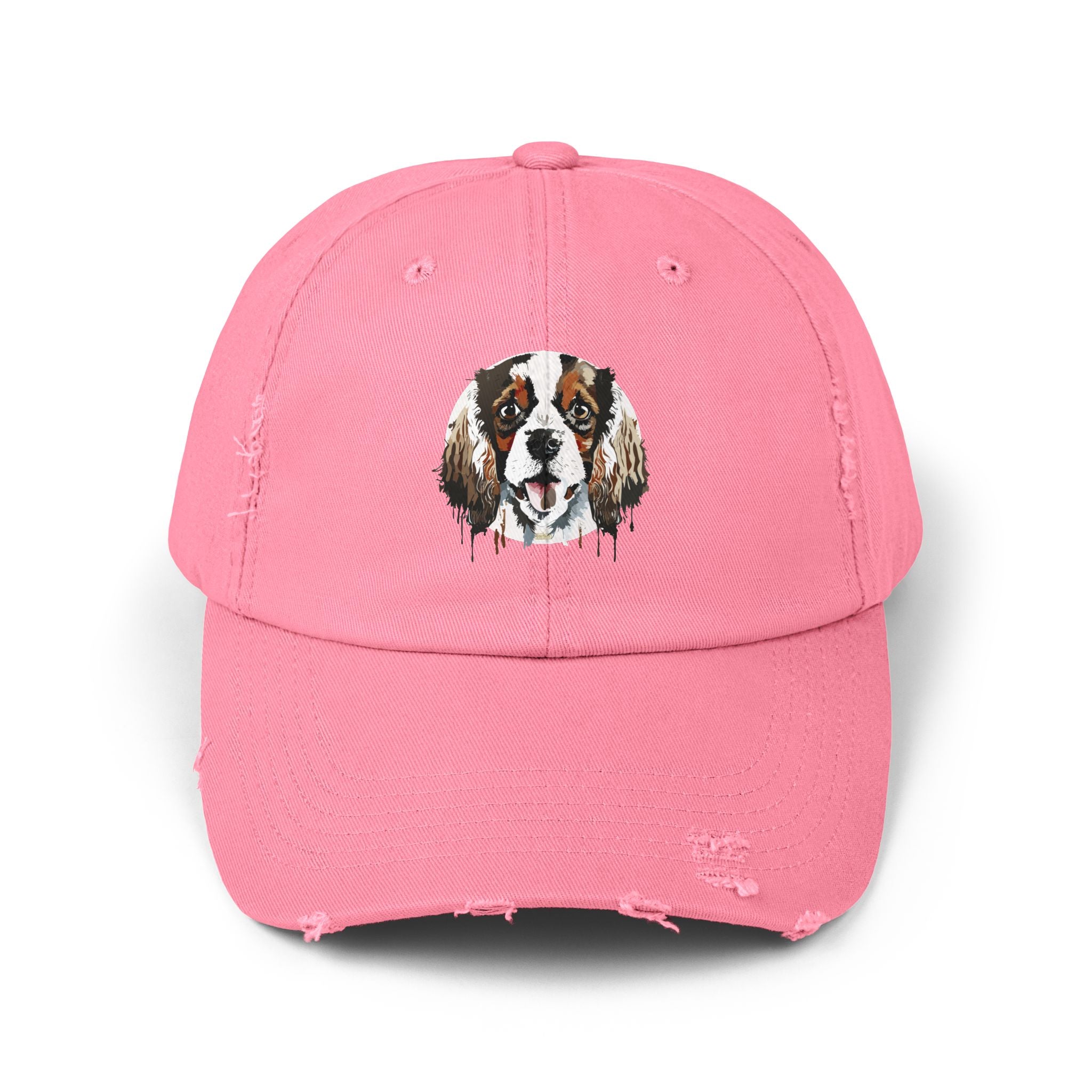 Cavalier King Charles #1 Distressed Cap