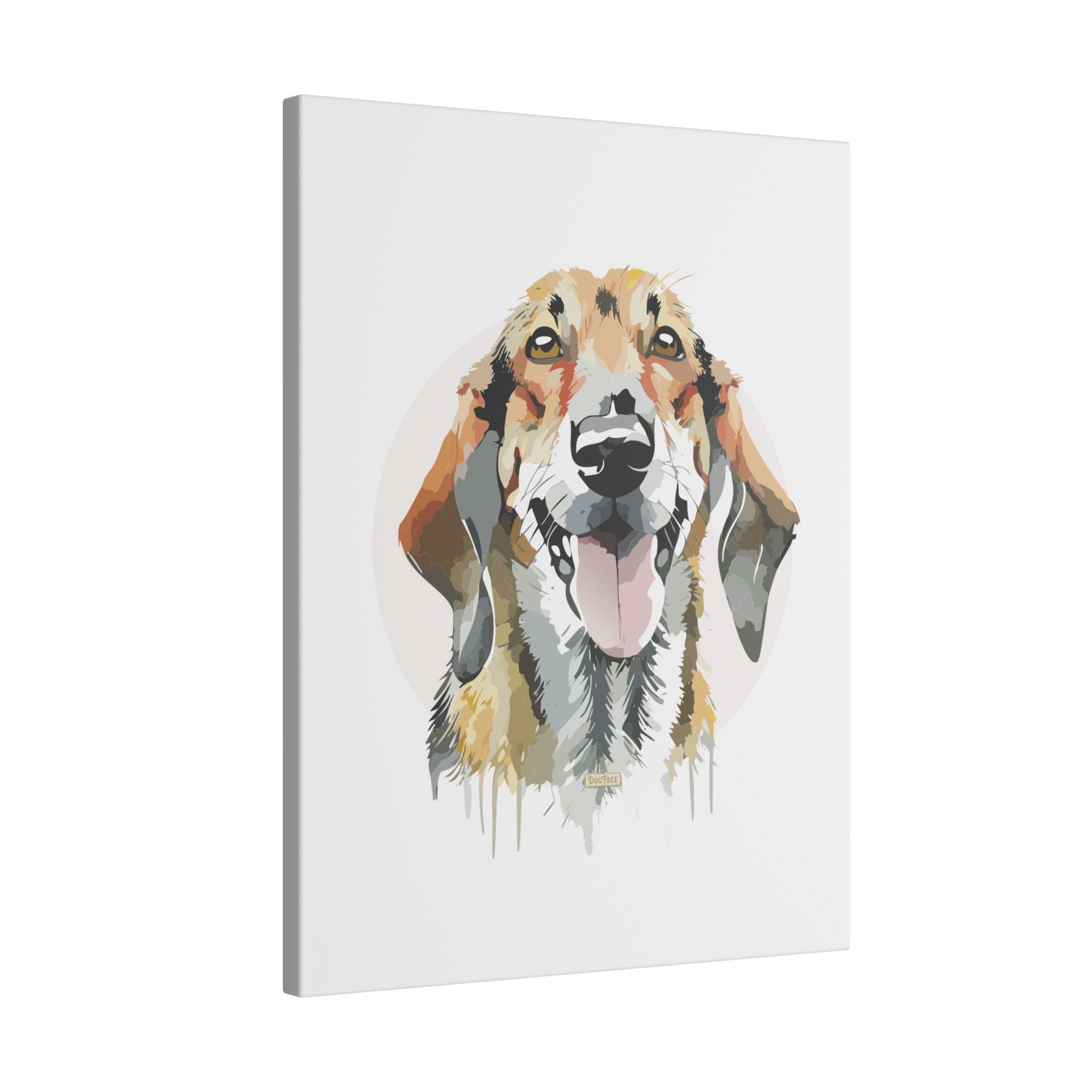 Bloodhound #2 Giclée Print on Canvas