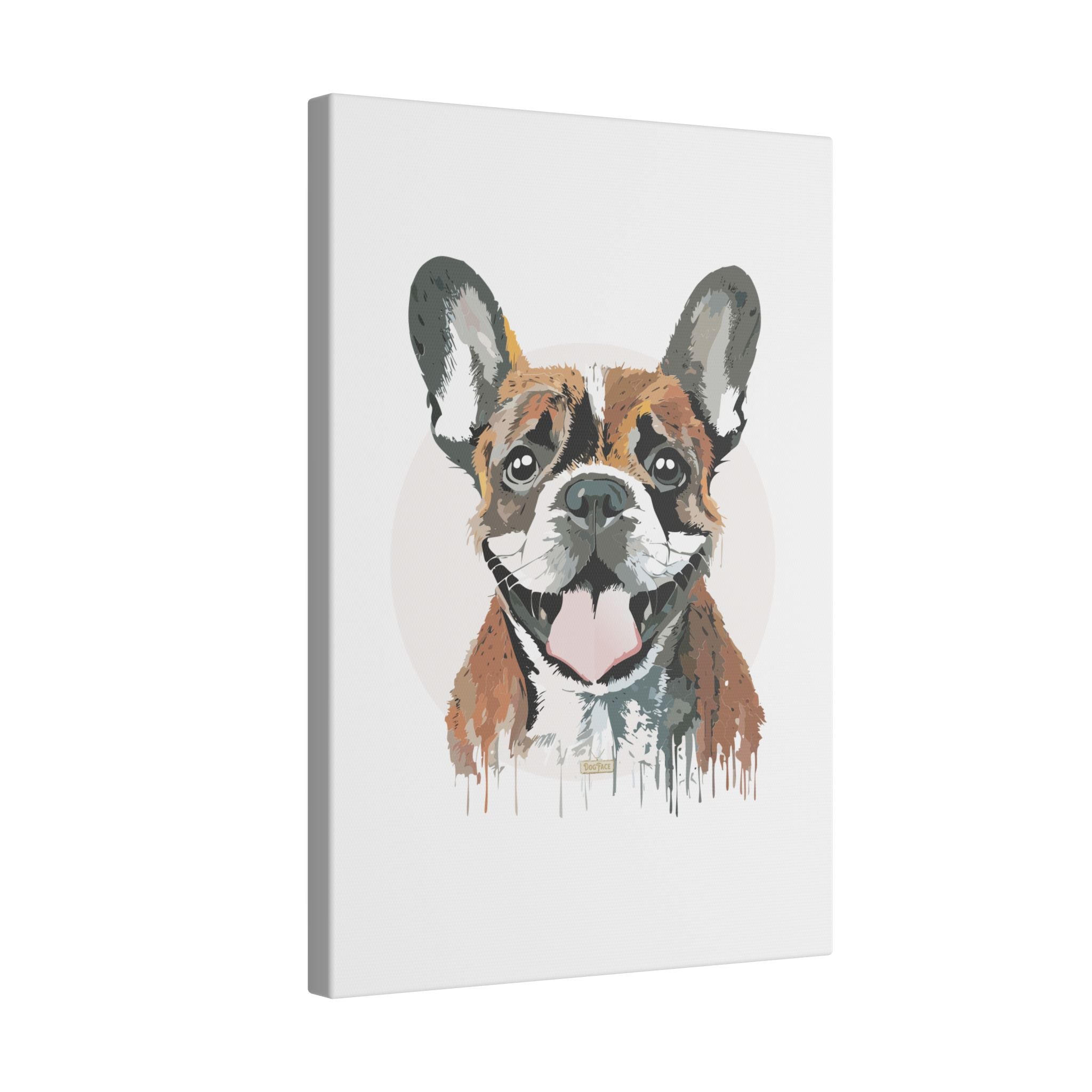 French Bulldog #2 Giclée Print on Canvas