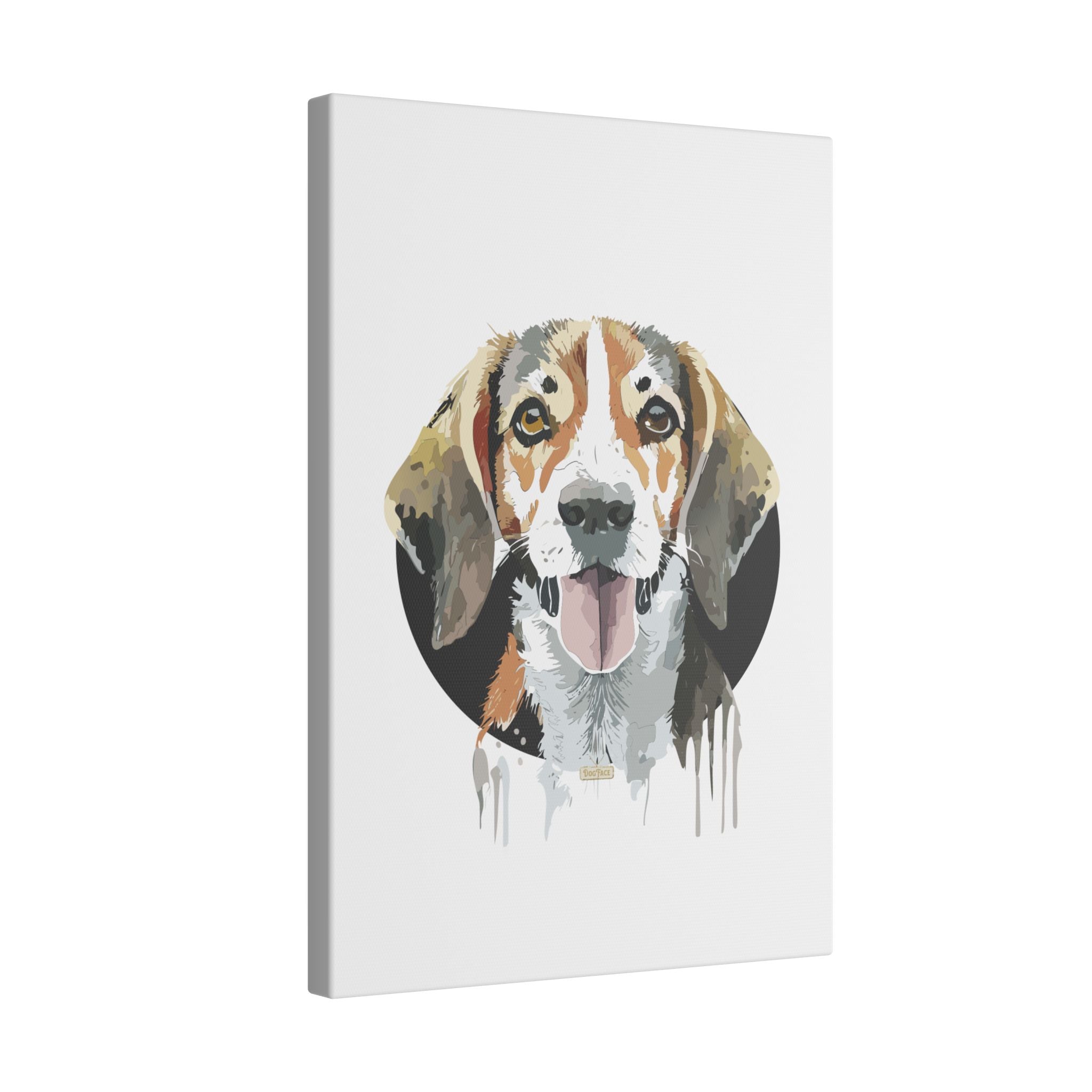 Beagle #1 Giclée Print on Canvas