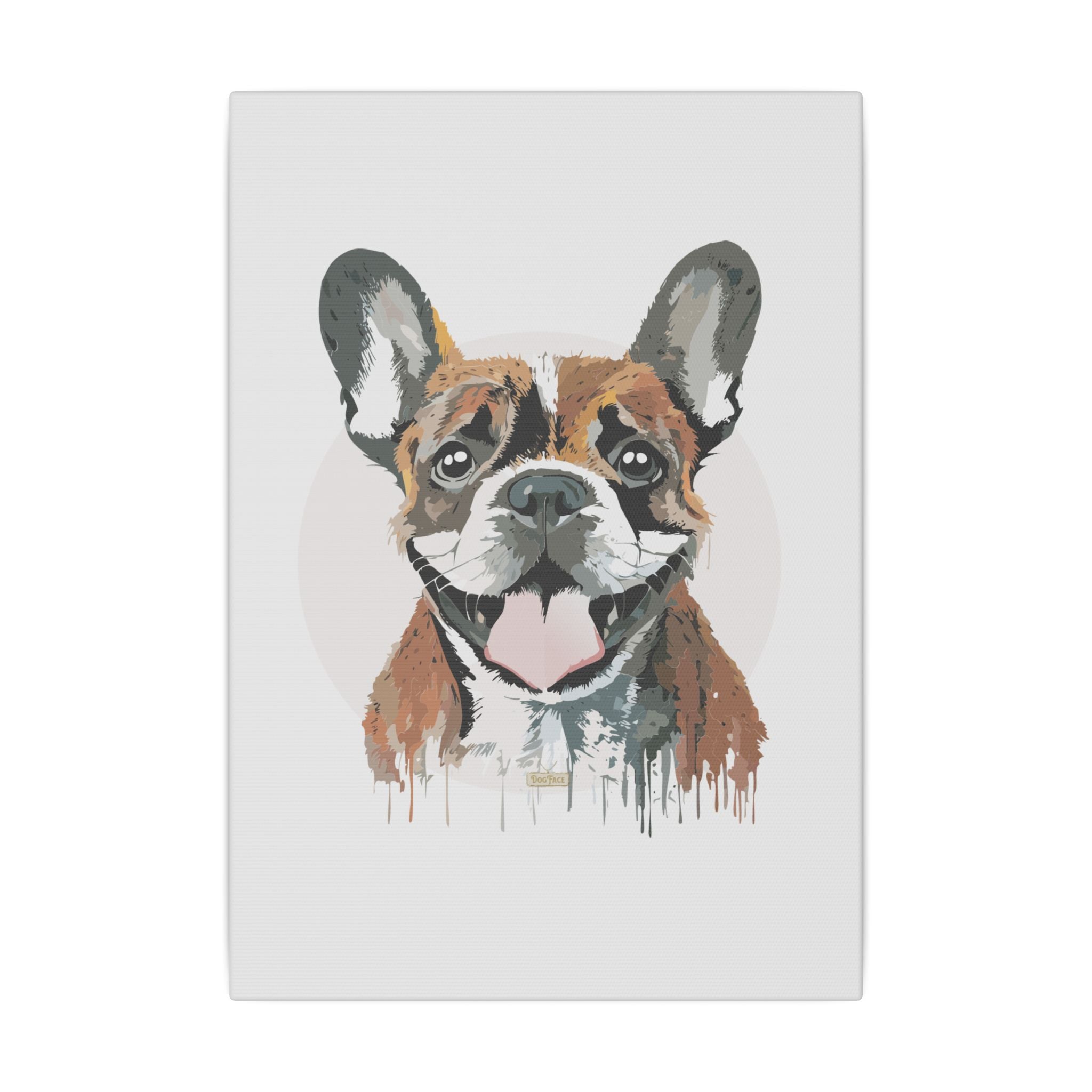 French Bulldog #2 Giclée Print on Canvas