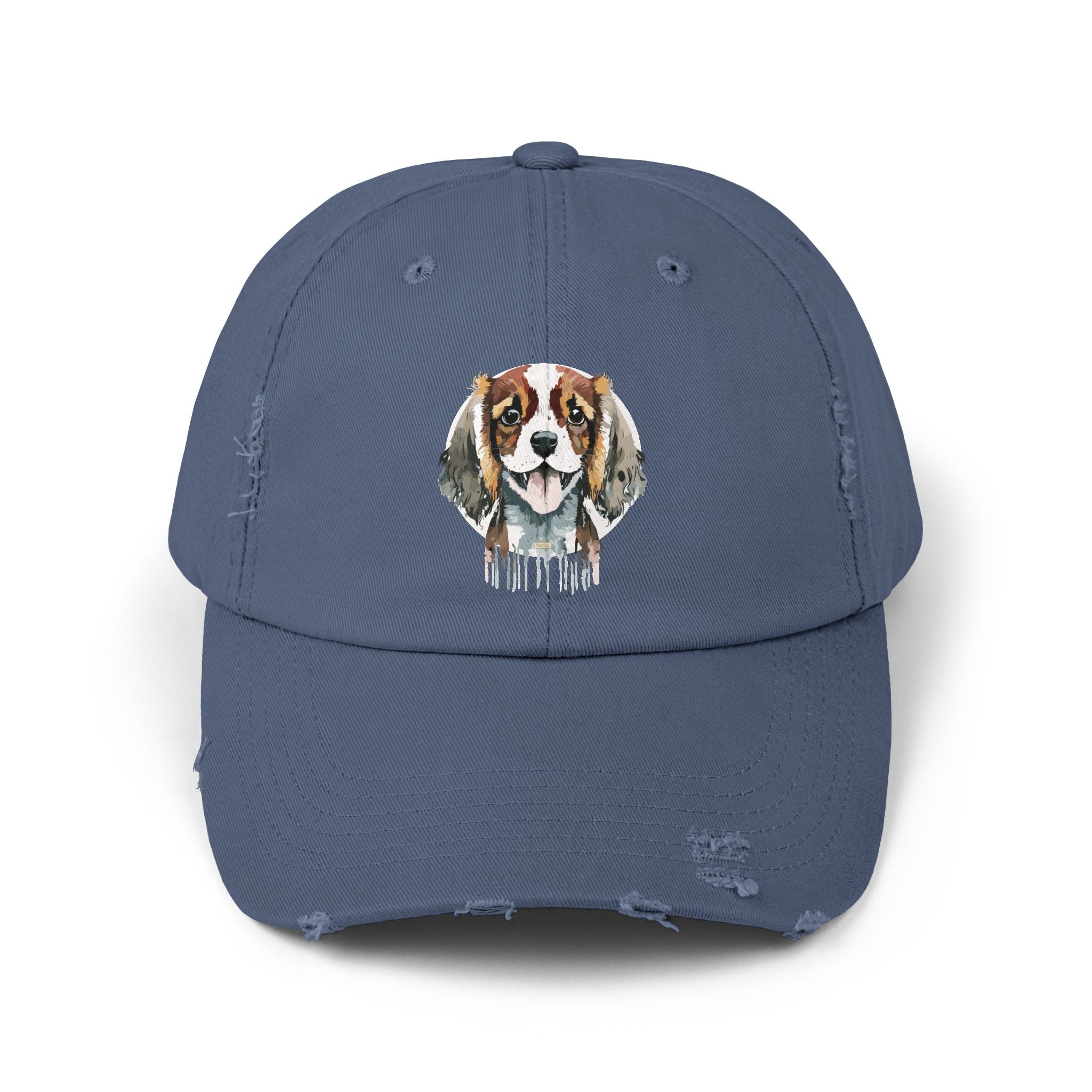 Cavalier King Charles #2 Distressed Cap