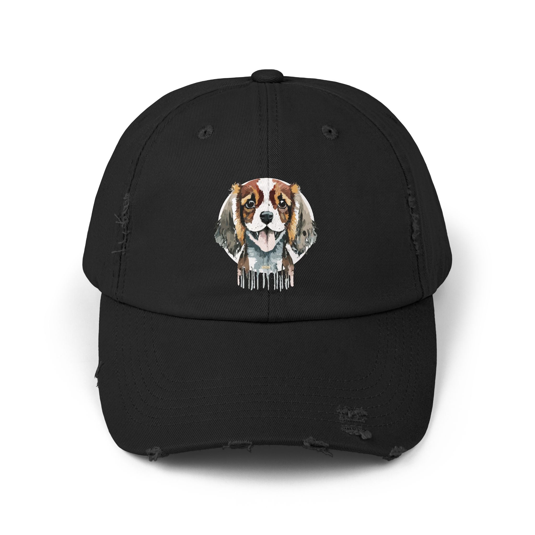 Cavalier King Charles #2 Distressed Cap