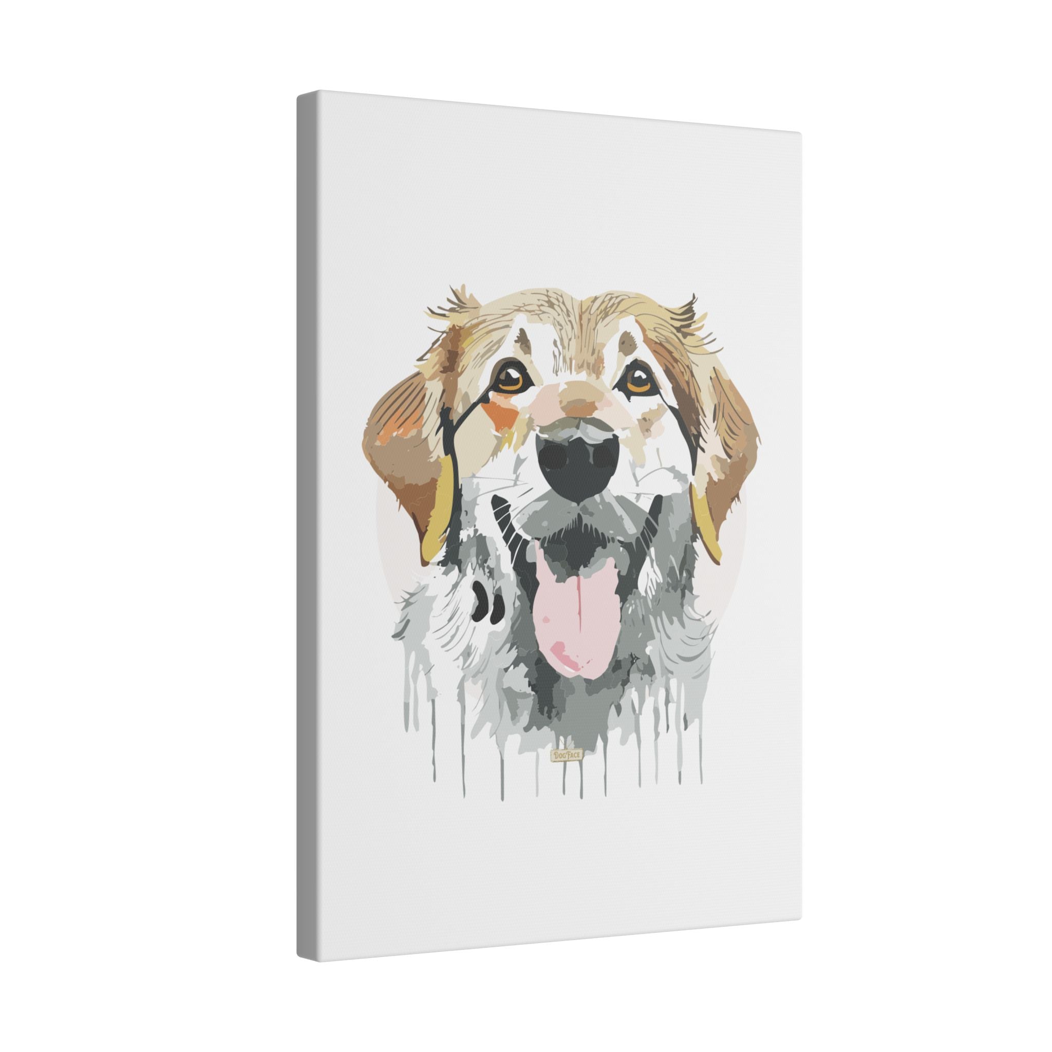 Golden Retriever #2 Giclée Print on Canvas