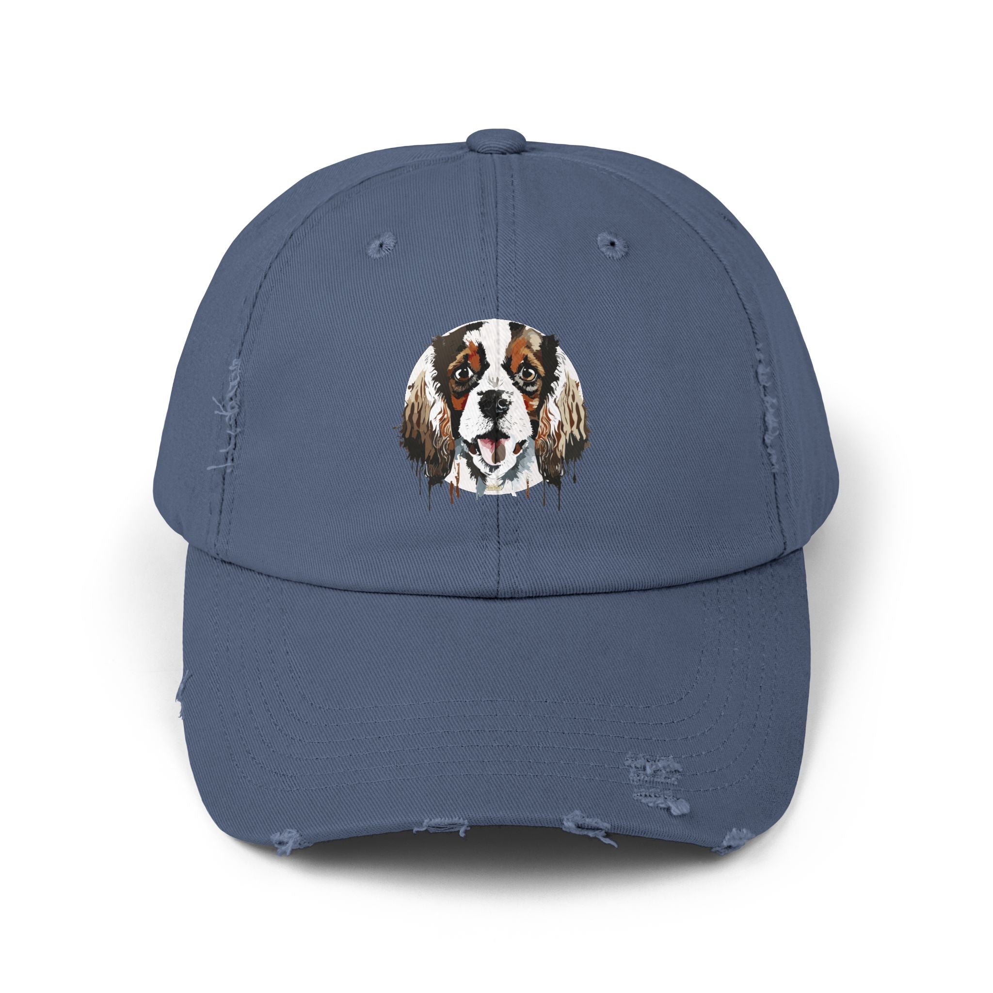 Cavalier King Charles #1 Distressed Cap