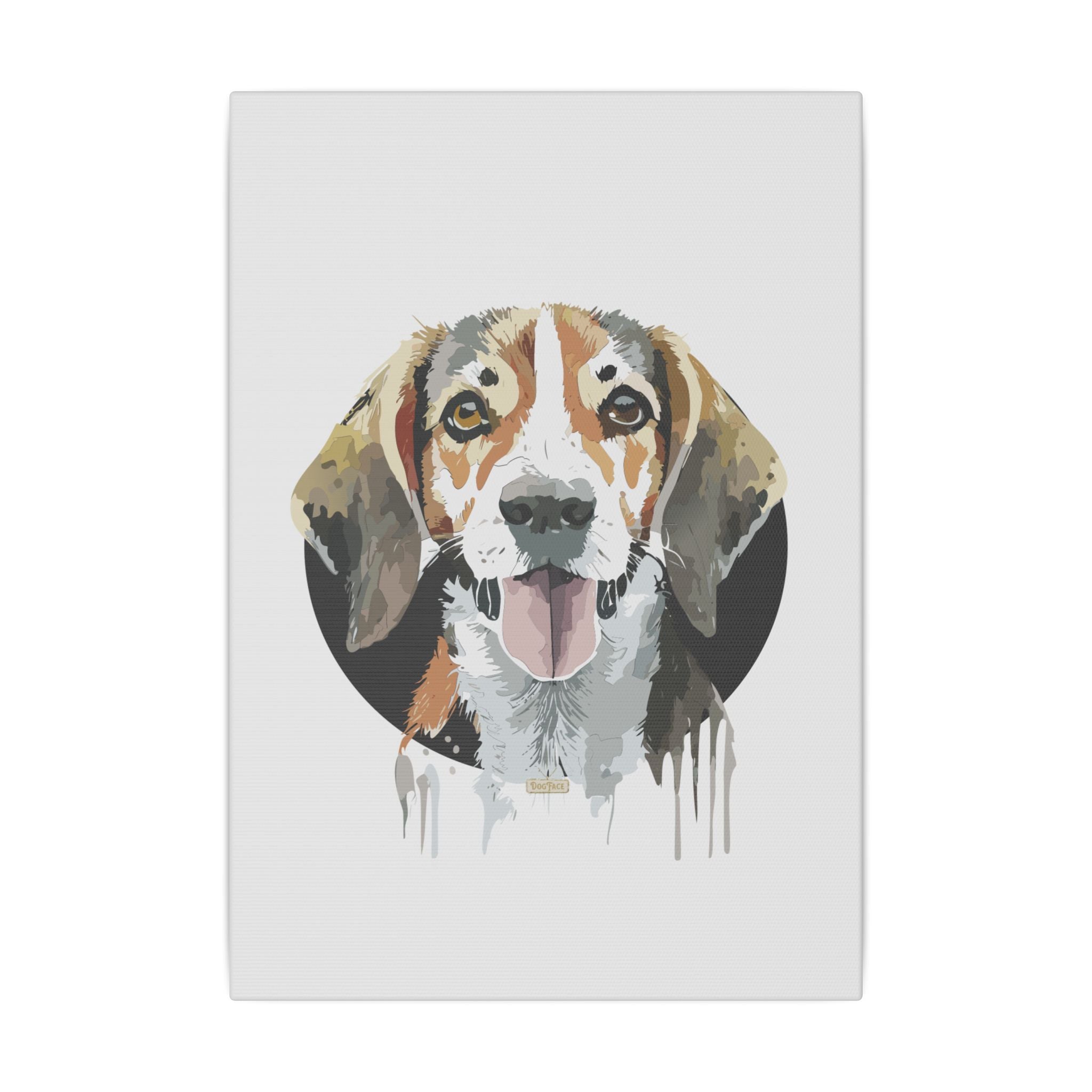 Beagle #1 Giclée Print on Canvas