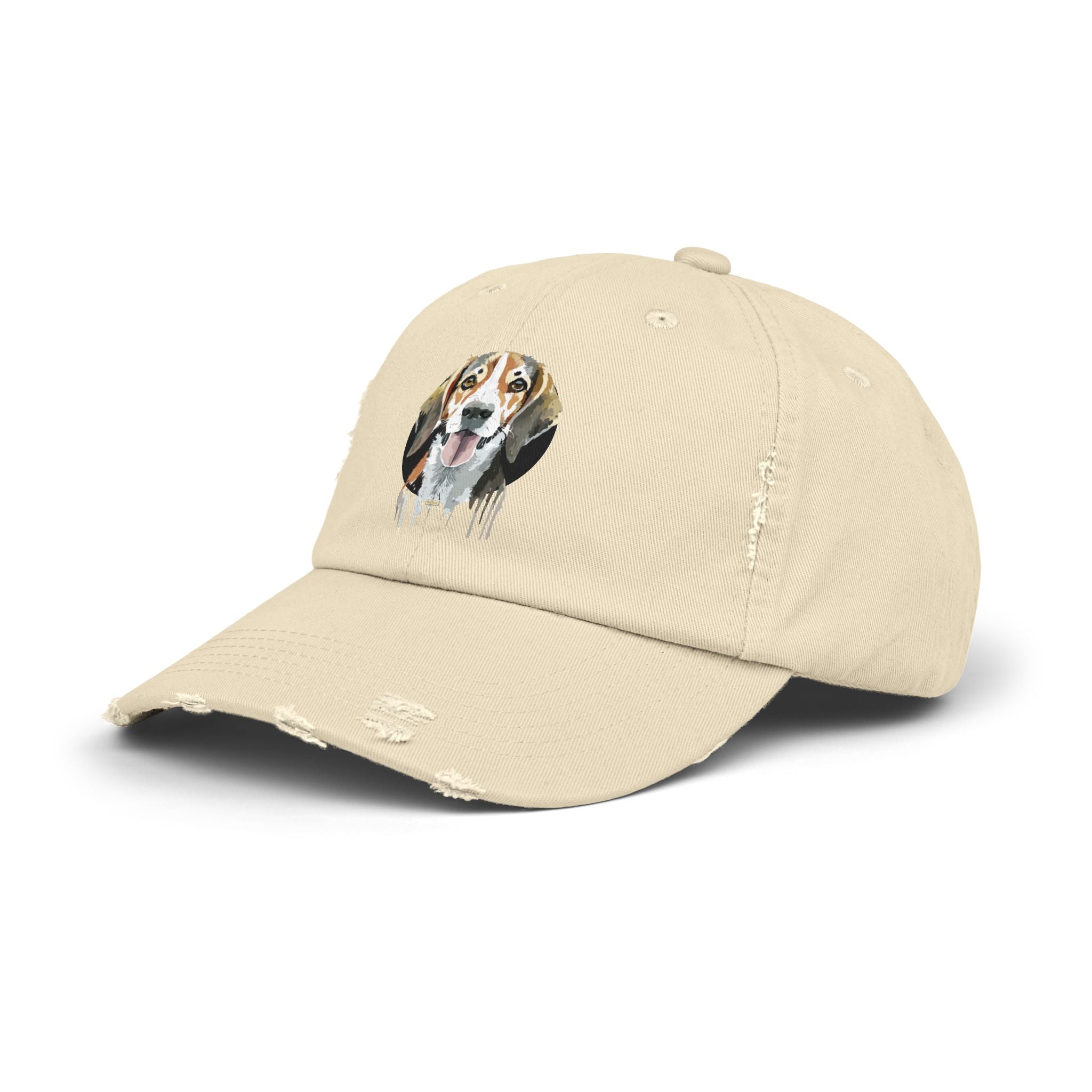 Beagle #1 Distressed Cap