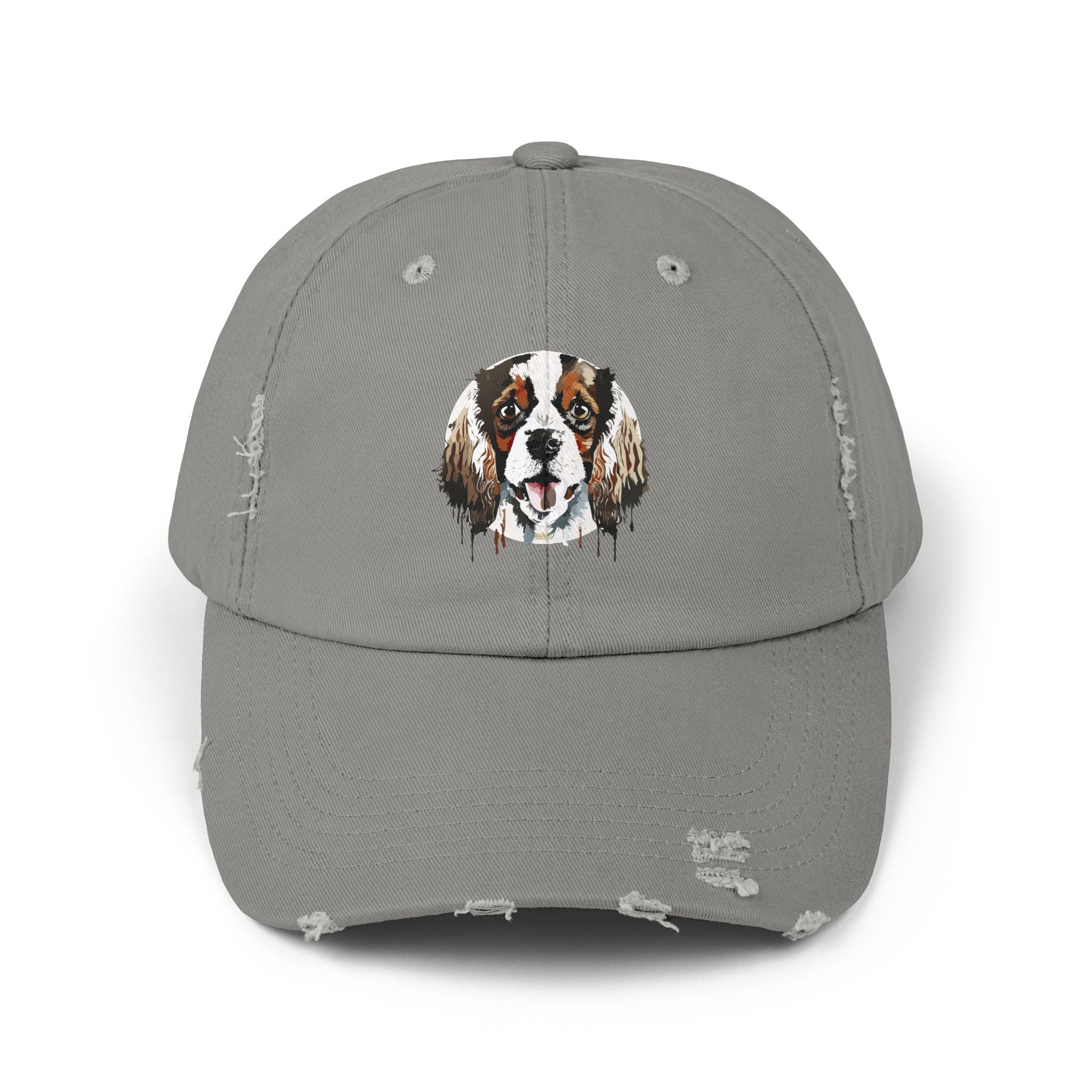 Cavalier King Charles #1 Distressed Cap